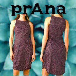 prAna Emerald Lake Dress in Deep Pine Spots